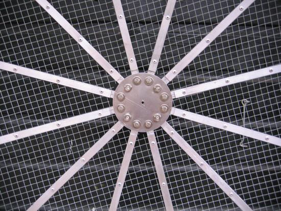 Center of the dish