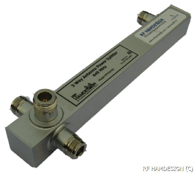 Power Splitter supplied with metal end caps